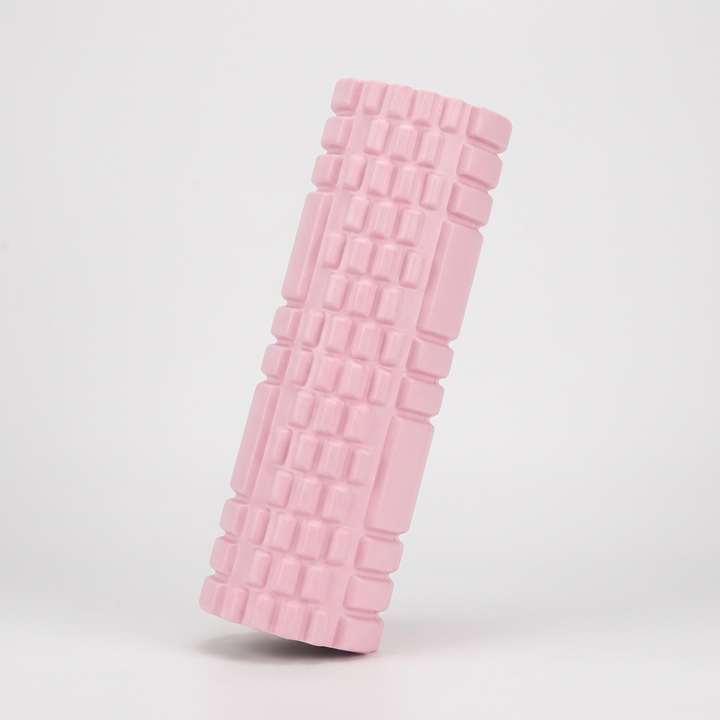 EVA 돌기 폼롤러 핑크, 45cm, 1개