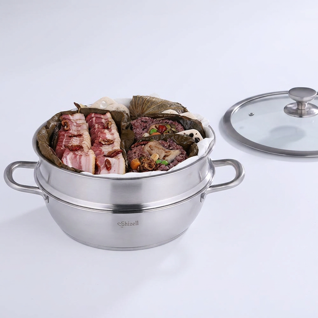 쉬젤 러반 스테인레스 IH 찜전골냄비, 30cm, 1개