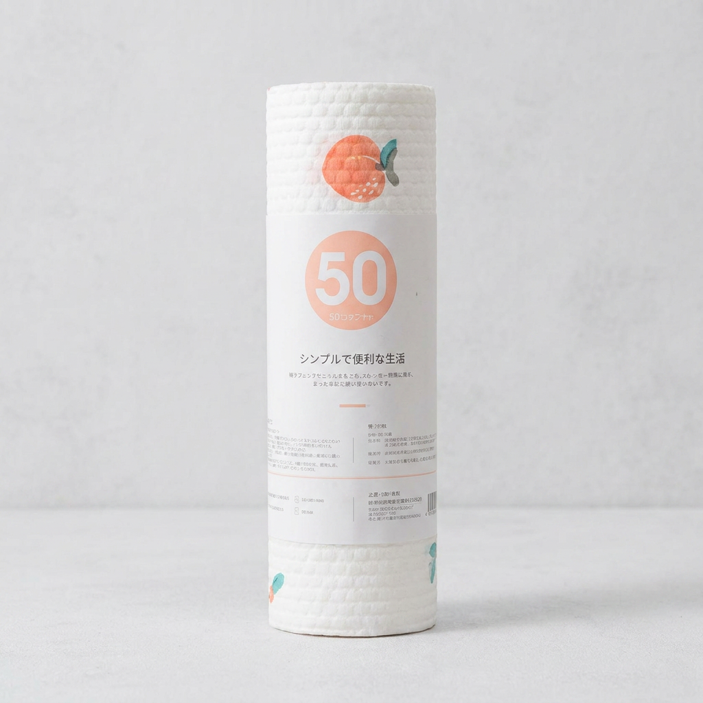 한장씩 뜯어쓰는 롤행주50매, 디자인랜덤1+1