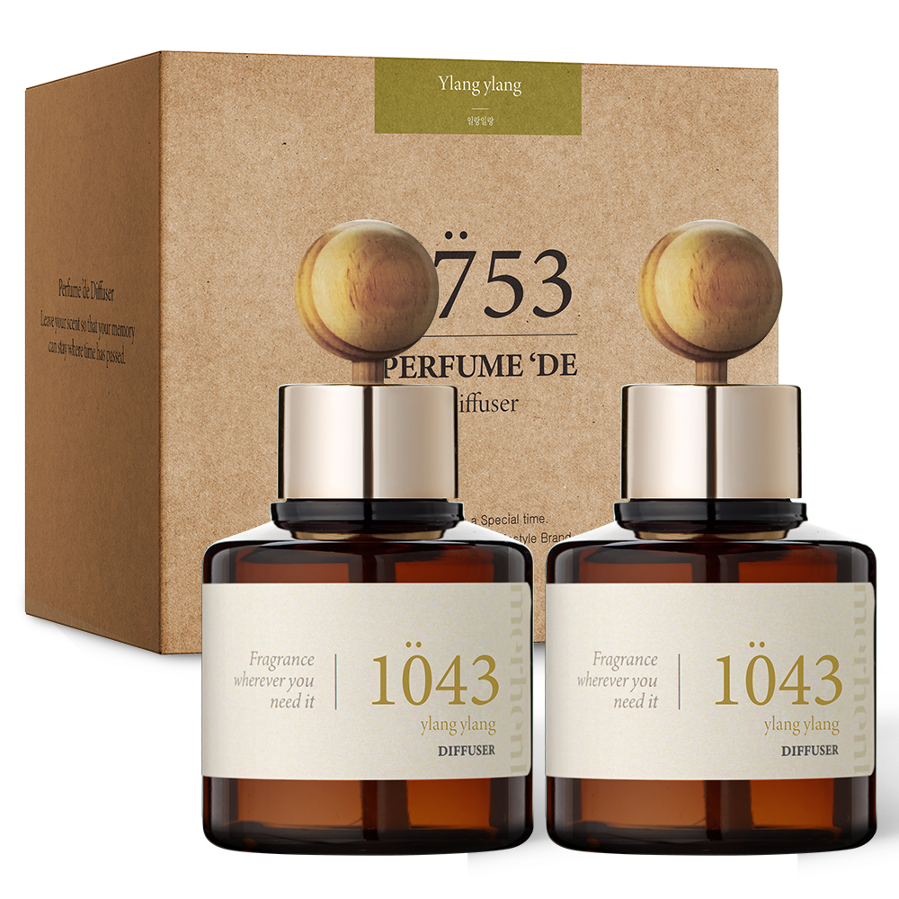 메르헨트 퍼퓸 차량용 디퓨저, 일랑일랑, 80ml, 2개