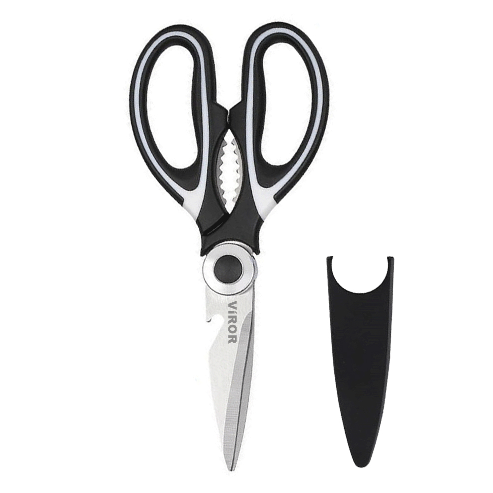 비로르(viror) 비로르 304 강력 주방 가위, 팬더, 20.5cm, 1개