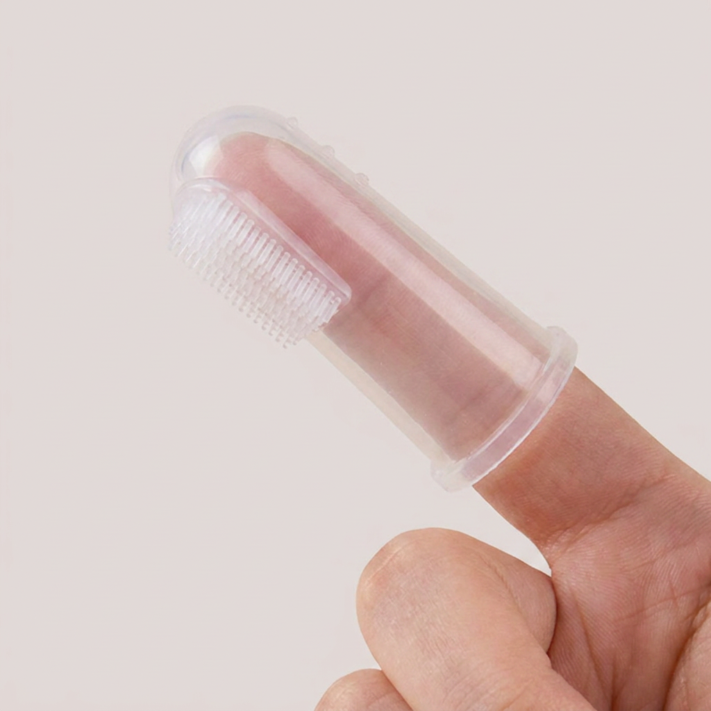 실리콘 손가락 칫솔, 반려동물손가락칫솔, 20개