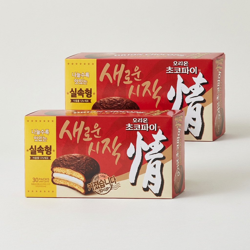 오리온 초코파이 정, 30개입, 2개