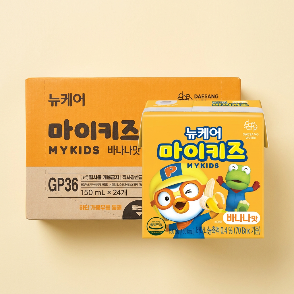 뉴케어 마이키즈 바나나맛, 150ml, 24팩, 1박스