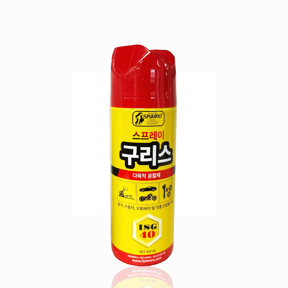 일신엠알오 뿌리는 구리스 다목적 방청 윤활제 ISG-40, 420ml, 30개