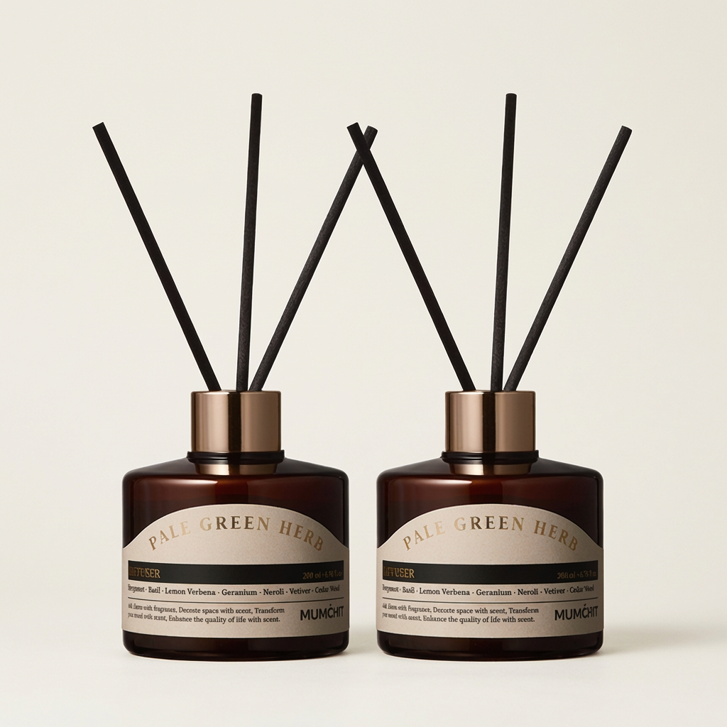멈칫 바이오톡스 디퓨저, 페일그린허브, 200ml, 2개