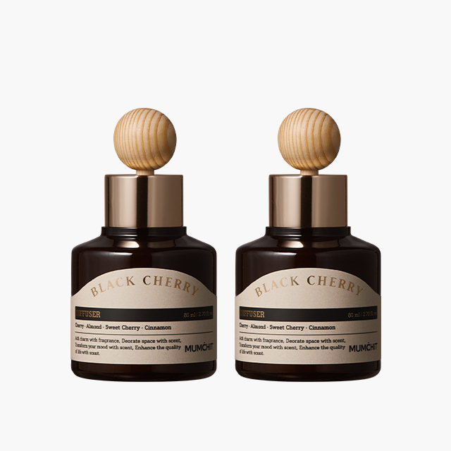 주식회사 마인드디저트 멈칫 바이오톡스 차량용 디퓨저, 블랙체리, 80ml, 2개