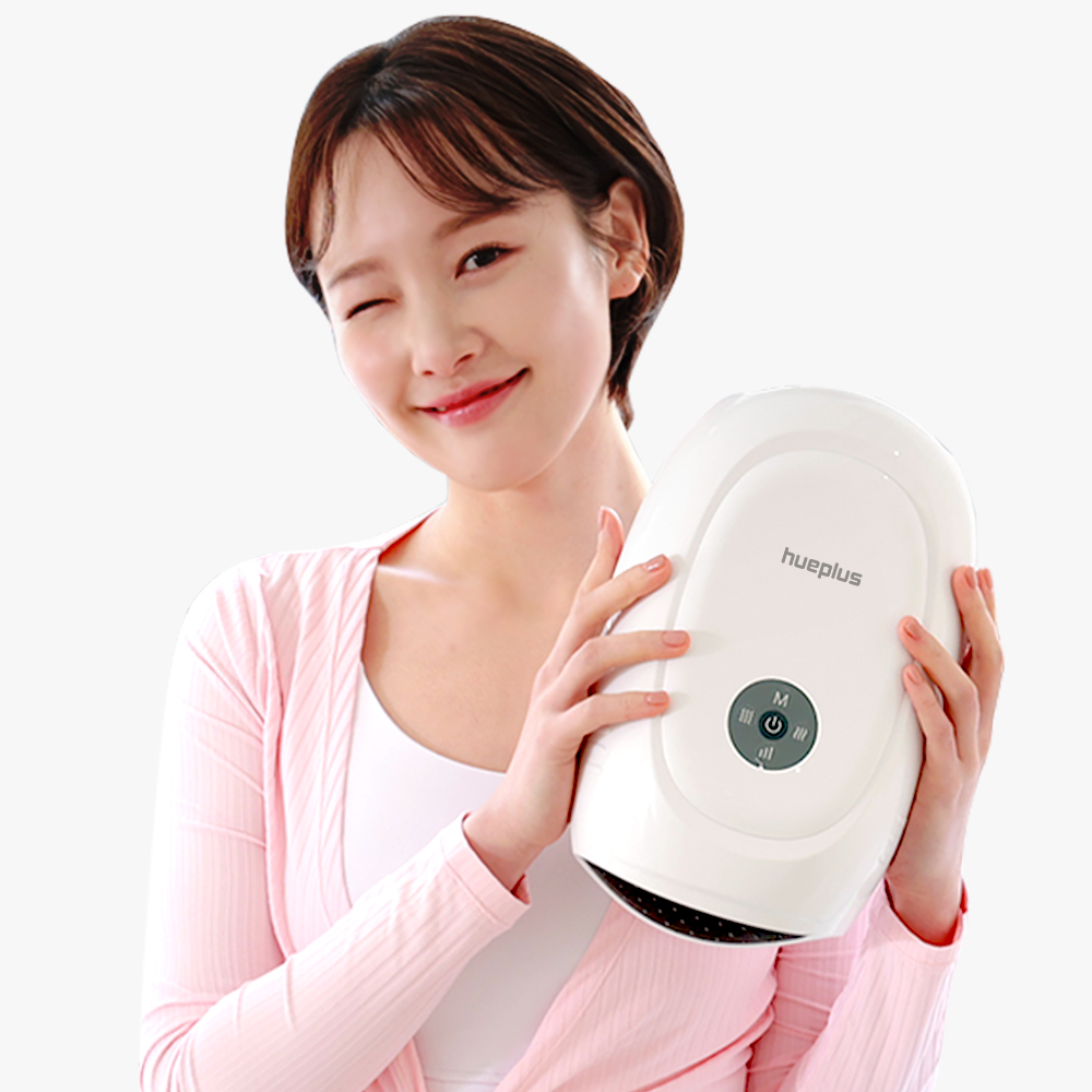 휴플러스 손 마사지기, CORDZERO-HR31W, 화이트, 1개