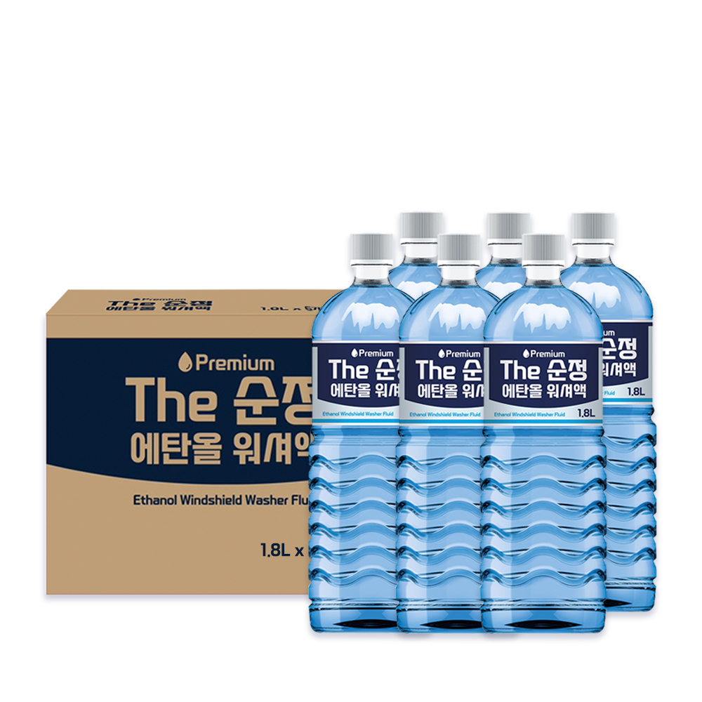 세종케미칼 The 순정 에탄올 워셔액, 1.8L, 6개 가격 추이 세종케미칼 The 순정 에탄올 워셔액, 1.8L, 6개 - 최저가 12,500원