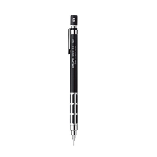 펜텔 그래프 1000 CS 0.5mm 샤프, 블랙, 1개