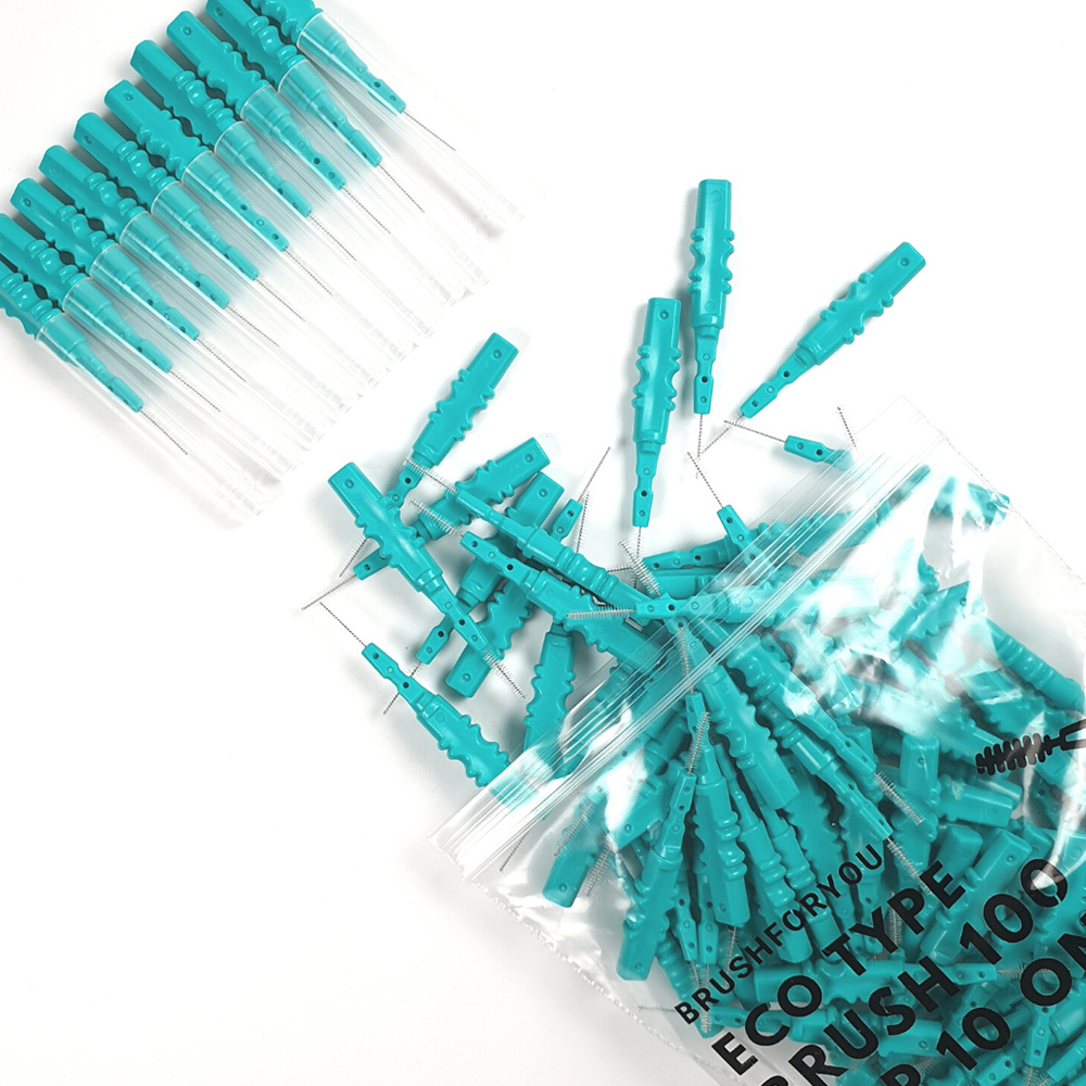 브러쉬포유 에코패키지 치간칫솔, 1.5mm, 100개