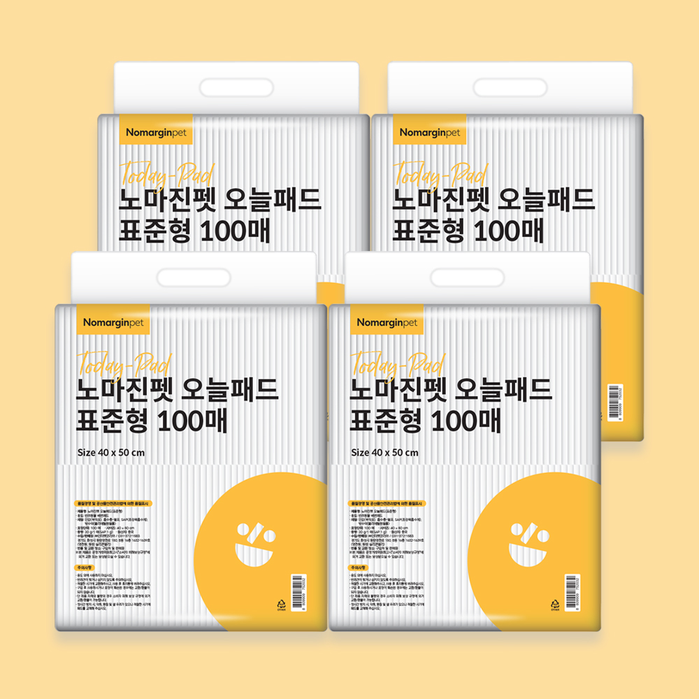 노마진펫 오늘패드, 표준형, 100매, 4개 가격 추이 노마진펫 오늘패드, 표준형, 100매, 4개 - 최저가 26,900원