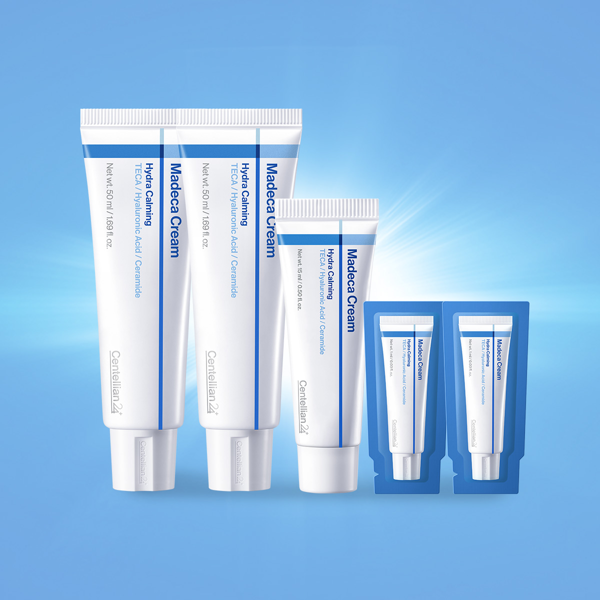 센텔리안24 마데카 크림 하이드라 카밍, 50ml, 2개 + 15ml, 1개