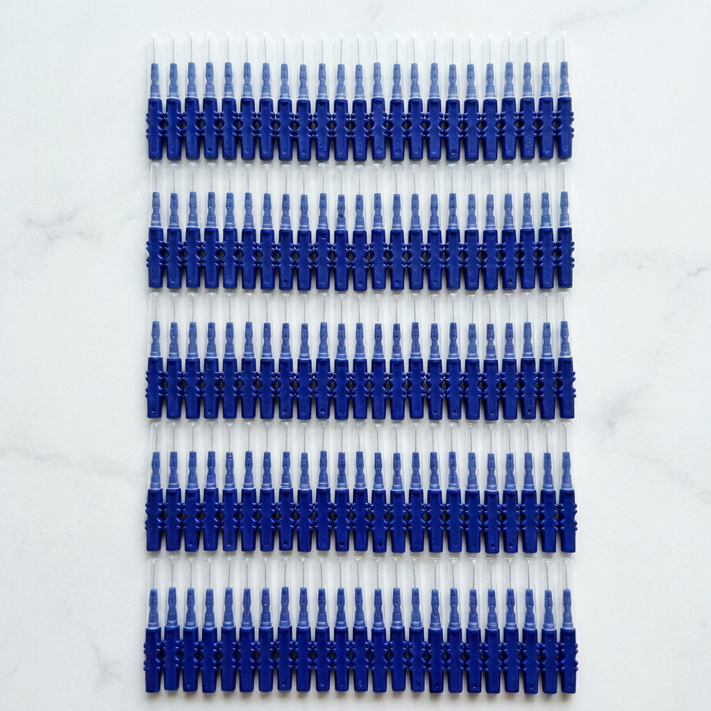 브러쉬포유 에코 패키지 I형 치간칫솔, 0.9mm, 100개